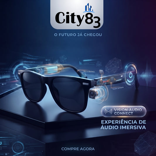 ✨ D13-VisionPro™ | Óculos Inteligente, Áudio Imersivo e Design Ultraleve