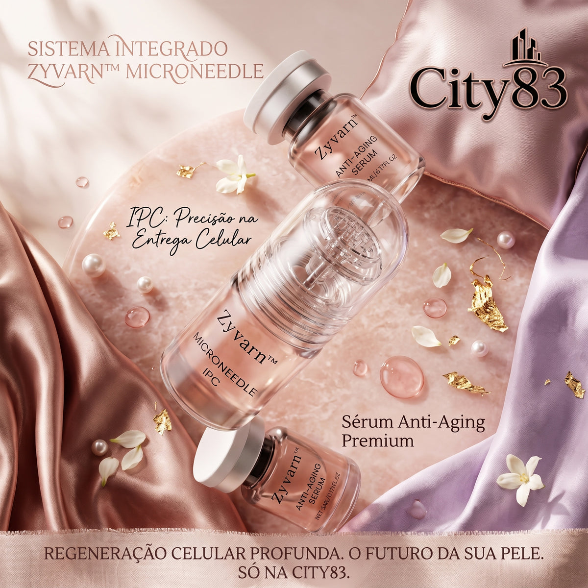 ✨ Zyvarn™ Sérum Microinfusão Anti-envelhecimento [Botox em Casa. Sem Agulha. Sem Médico.]