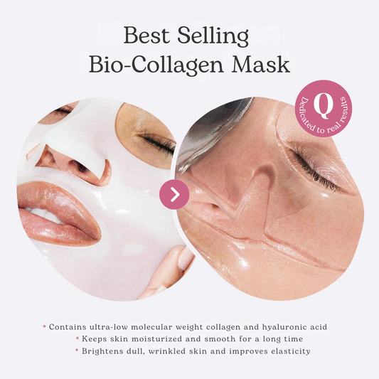 GlassDerm™ Máscara Colágeno Anti-Idade [Pele de Cristal em 2 Horas]