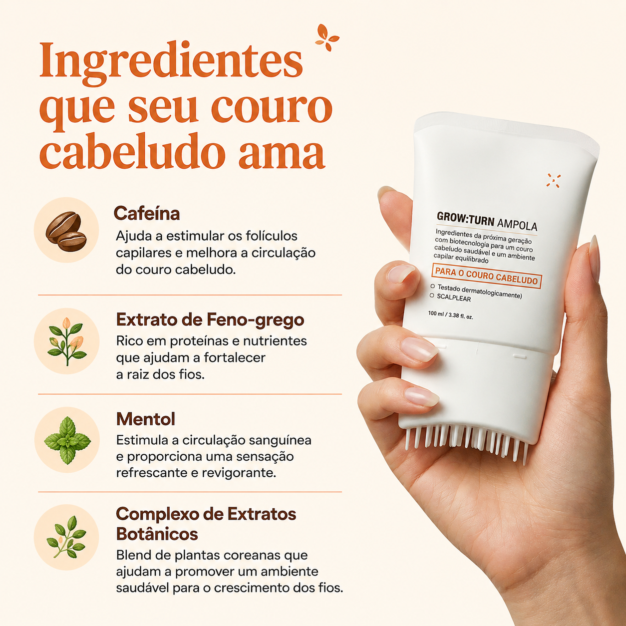 ✨ ScalpBloom™ Ampola de Ativação Capilar [Ritual Coreano Anti-Queda]
