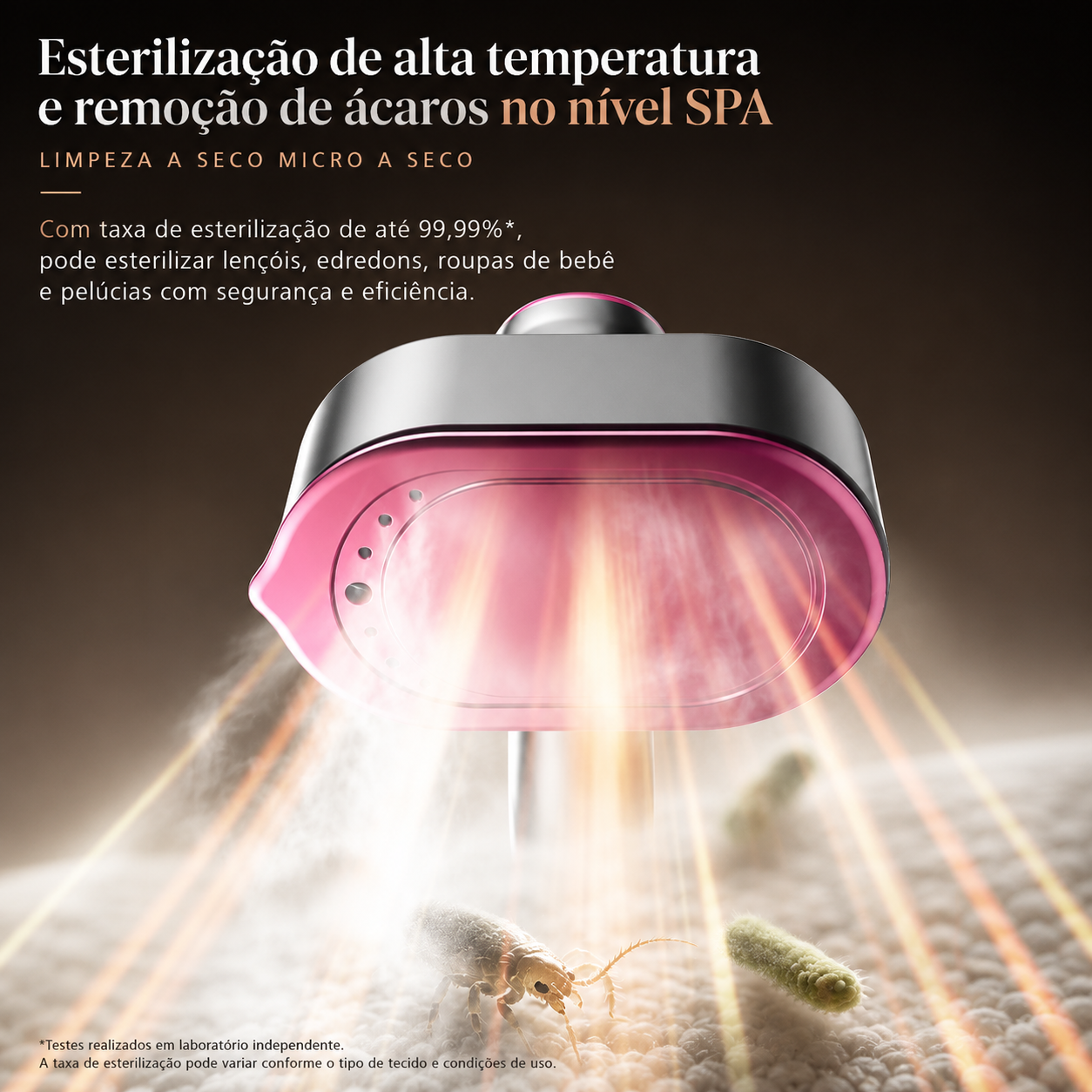 ✨ SilkSense™ Vaporizador Inteligente 2 em 1 [Identifica seu Tecido e Cuida Sozinho]