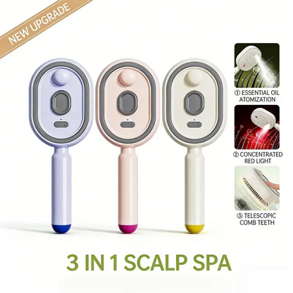 VelvoCare™ Escova Massageadora a Vapor [Cuidado de Salão em Casa]