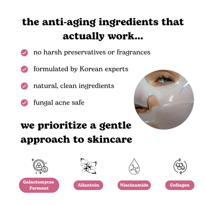 GlassDerm™ Máscara Colágeno Anti-Idade [Pele de Cristal em 2 Horas]