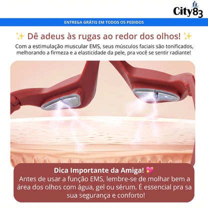✨ LumiEyes™ Óculos de Cuidado Ocular [Adeus Olheiras e Bolsas em 10 Minutos]