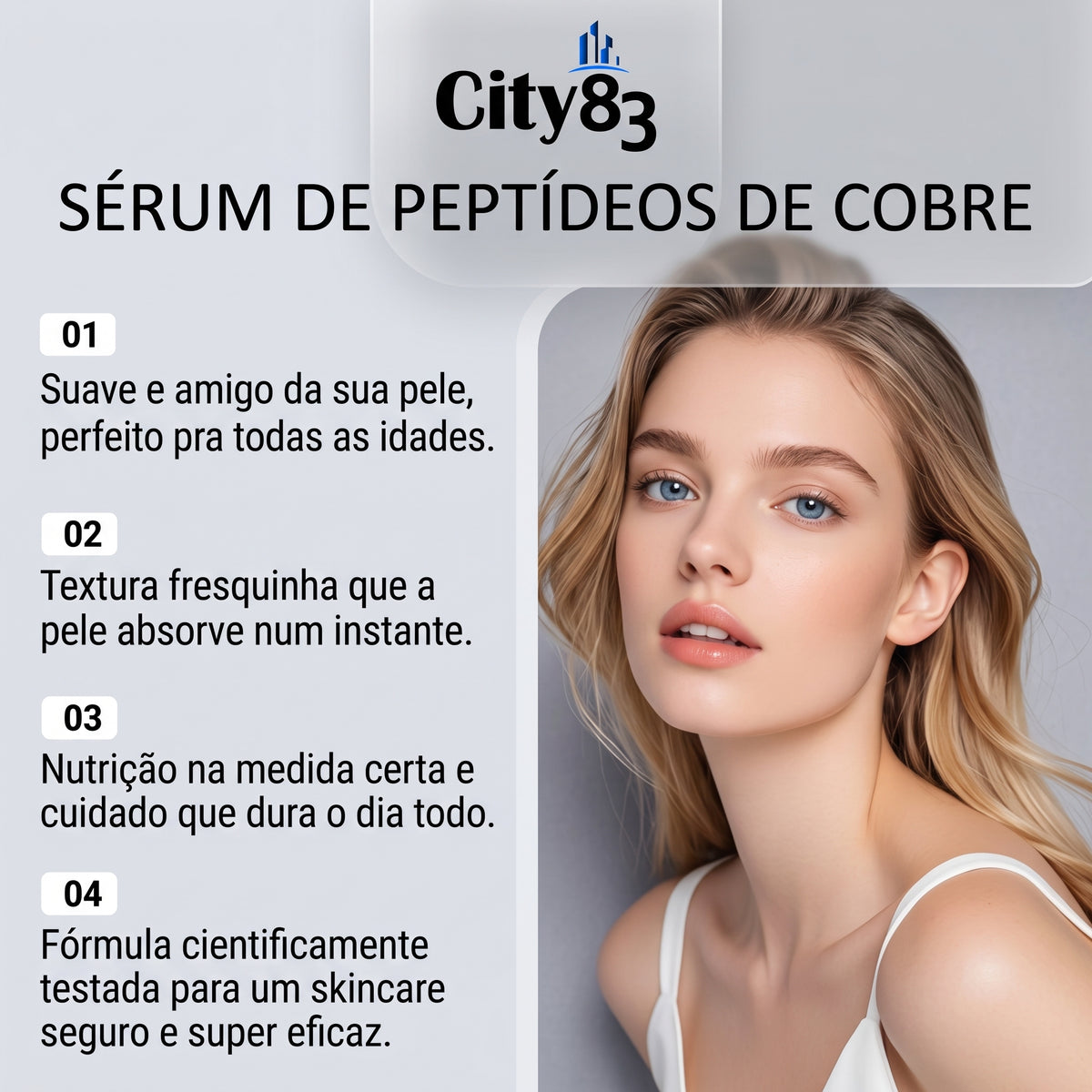 ✨ Hoygi GHK-Cu™ Elixir Pró-Colágeno [O Segredo da Alta Cosmética para uma Pele de Porcelana]