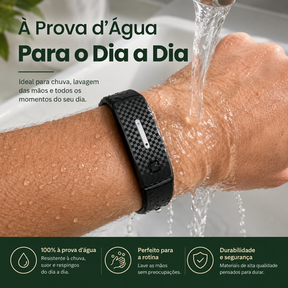 ZumZero™ Pulseira Repelente Ultrassônica [Verão Sem Picadas Para Toda Família]
