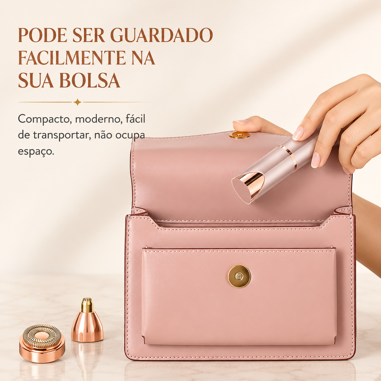 ✨ SilkVeil™ Depiladora Facial 2 em 1 [Adeus Buço, Olá Confiança]