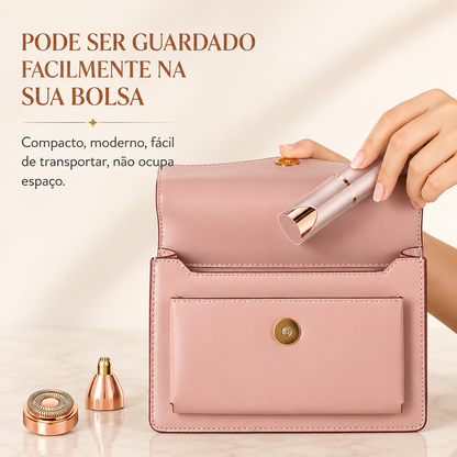 ✨ SilkVeil™ Depiladora Facial 2 em 1 [Adeus Buço, Olá Confiança]