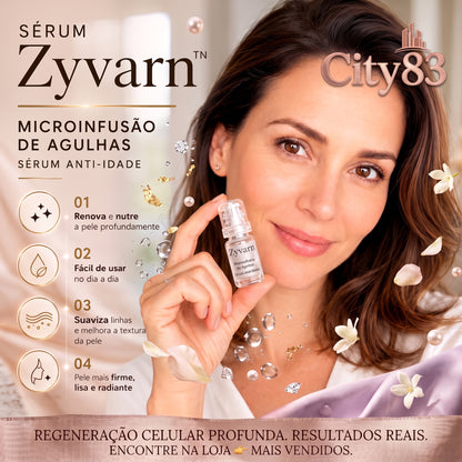 ✨ Zyvarn™ Sérum Microinfusão Anti-envelhecimento [Botox em Casa. Sem Agulha. Sem Médico.]