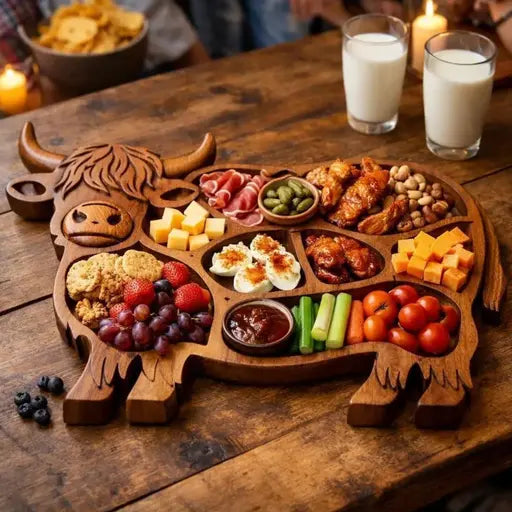 RusticBoard™ Tábua de Charcutaria em Madeira [Frios Perfeitos]