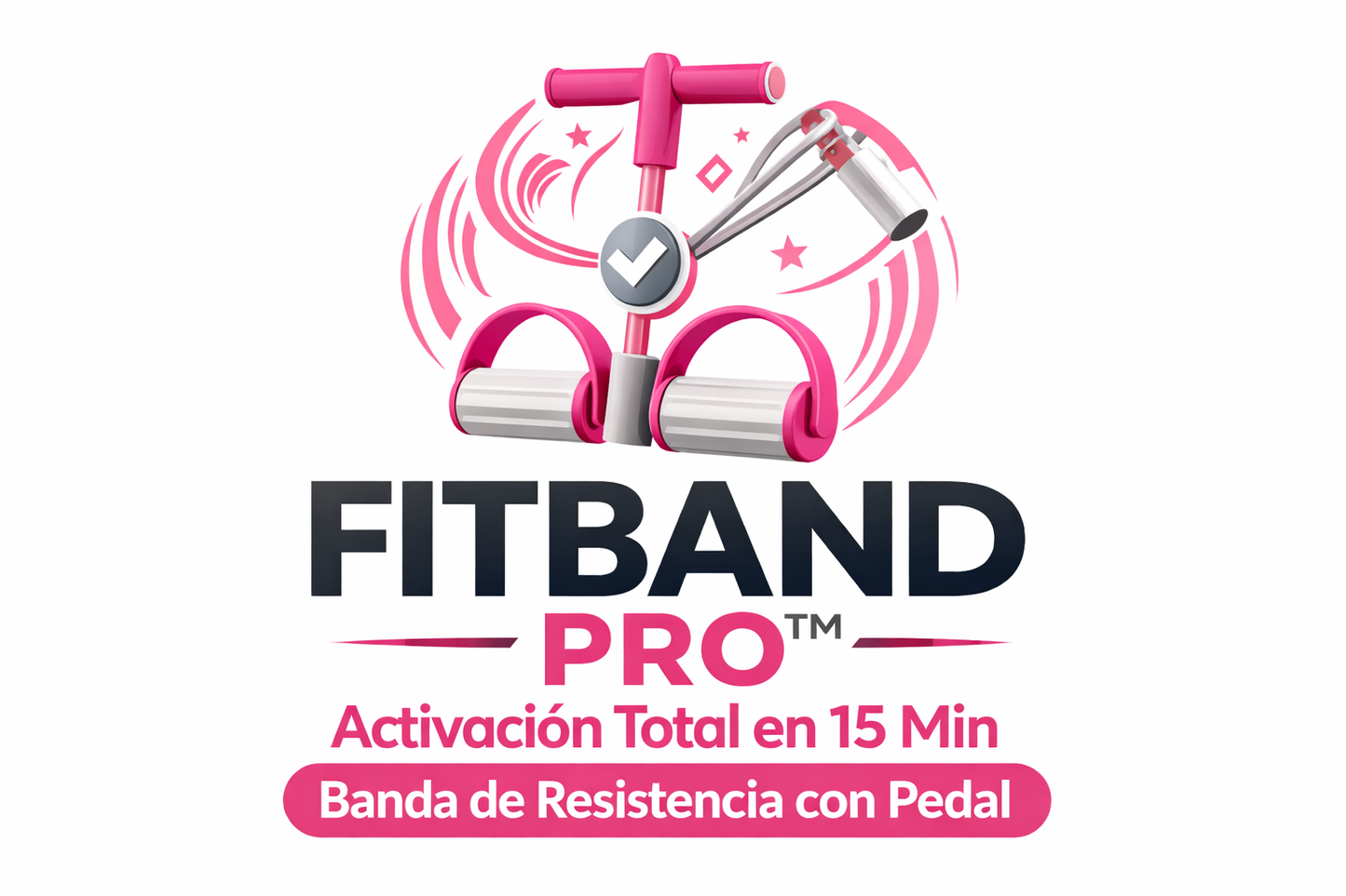 FitBand Pro®™ Faixa de Fitness com Pedal
