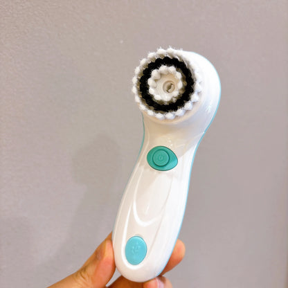 ✨ DermaSonic™ Escova Facial Multifuncional 5 em 1 [Limpeza Profunda Sem Agressão]