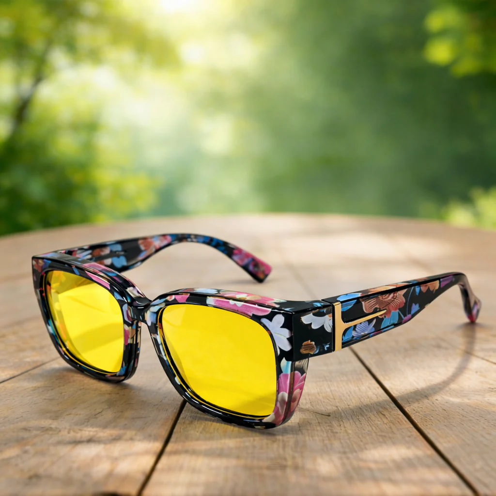 PolarView™ Óculos Fit-Over [Visão Nítida Mesmo com Óculos de Grau]