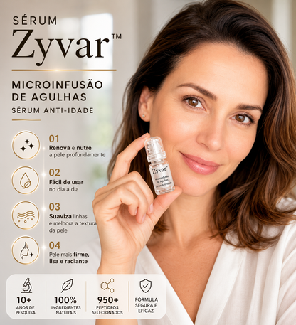 Zyvarn™ Sérum Microinfusão Anti-Aging [Botox em Casa. Sem Agulha. Sem Médico.]