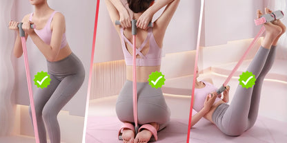 FitBand Pro®™ Faixa de Fitness com Pedal