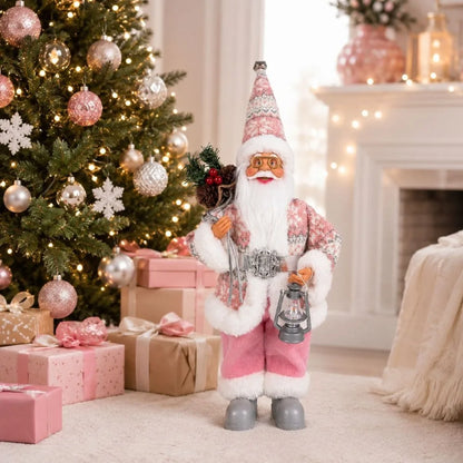 Presença Mágica: Estatueta Papai Noel Premium (40cm)