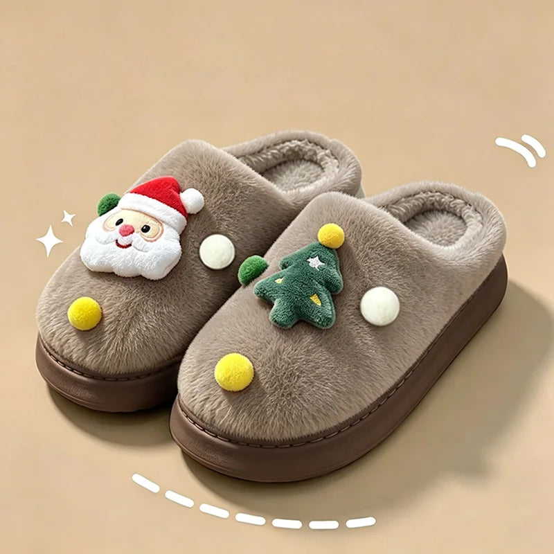 Pantufa Nuvem de Pelúcia - Coleção Natal 3D