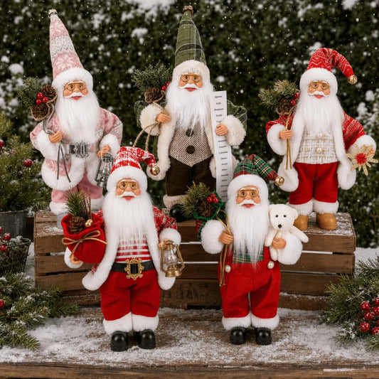 Presença Mágica: Estatueta Papai Noel Premium (40cm)