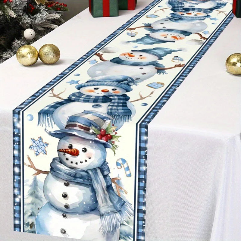 Celebração em Família: Trilho de Mesa Temático para Ceia de Natal