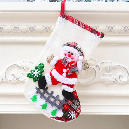 Magia na Manhã de Natal: Kit 4 Botas Decoradas 3D