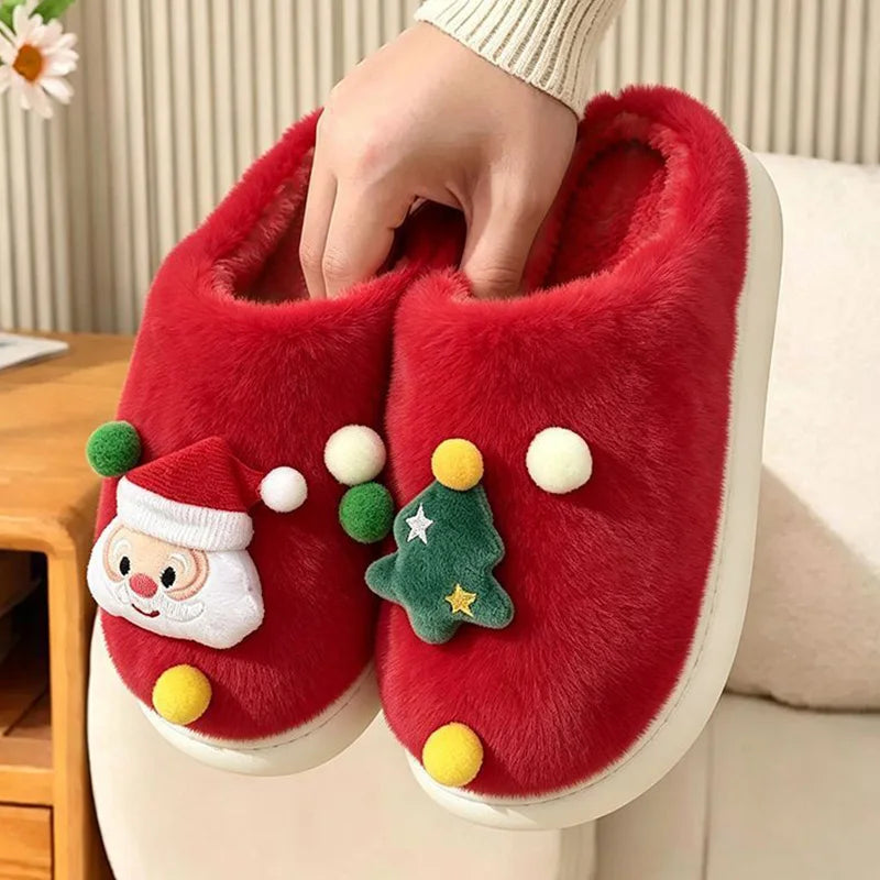 Pantufa Nuvem de Pelúcia - Coleção Natal 3D