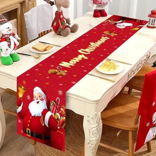 Celebração em Família: Trilho de Mesa Temático para Ceia de Natal