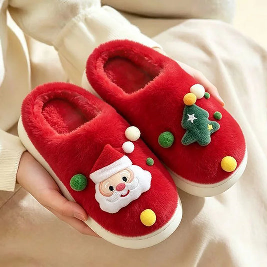 Pantufa Nuvem de Pelúcia - Coleção Natal 3D