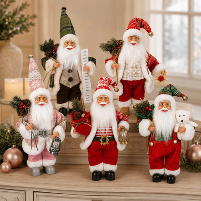Presença Mágica: Estatueta Papai Noel Premium (40cm)