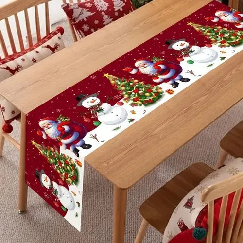 Celebração em Família: Trilho de Mesa Temático para Ceia de Natal