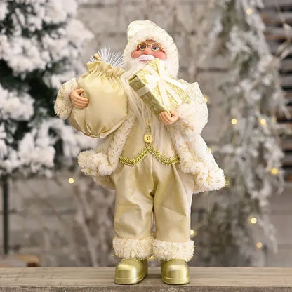 Boneco de Natal Artesanal para Mesa, Rack e Árvore 41cm