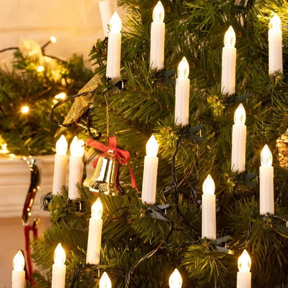 Magia Tradicional: Velas Decorativas em LED com Clipe