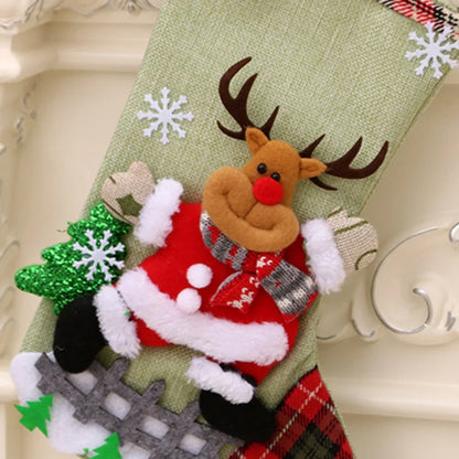 Magia na Manhã de Natal: Kit 4 Botas Decoradas 3D