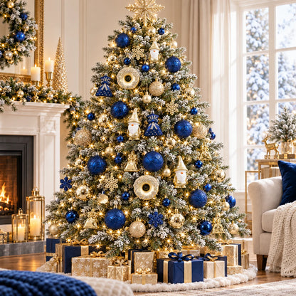 Encanto Real de Natal: Kit 60 Pingentes Decorativos em Caixa Organizadora