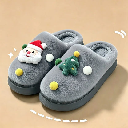 Pantufa Nuvem de Pelúcia - Coleção Natal 3D