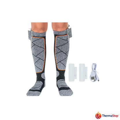 ThermaStep®™ Meias Térmicas Inteligentes [Pés aquecidos e conforto absoluto]