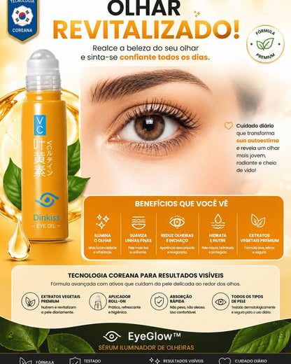 ✨ EyeGlow™ O Autêntico Sérum Coreano [Iluminador de Olheiras]